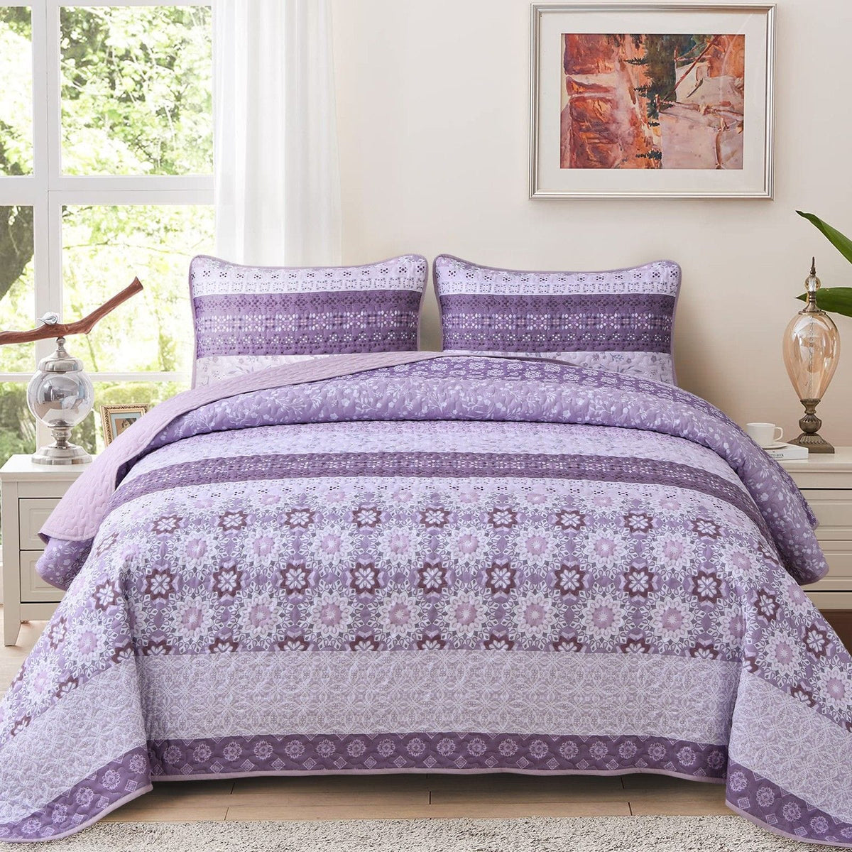 Boho Quilt Cover Set 48x74cm