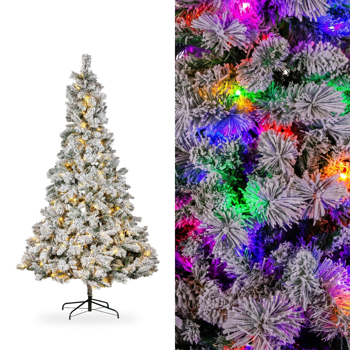 Christmas Tree Pre Lit Silver