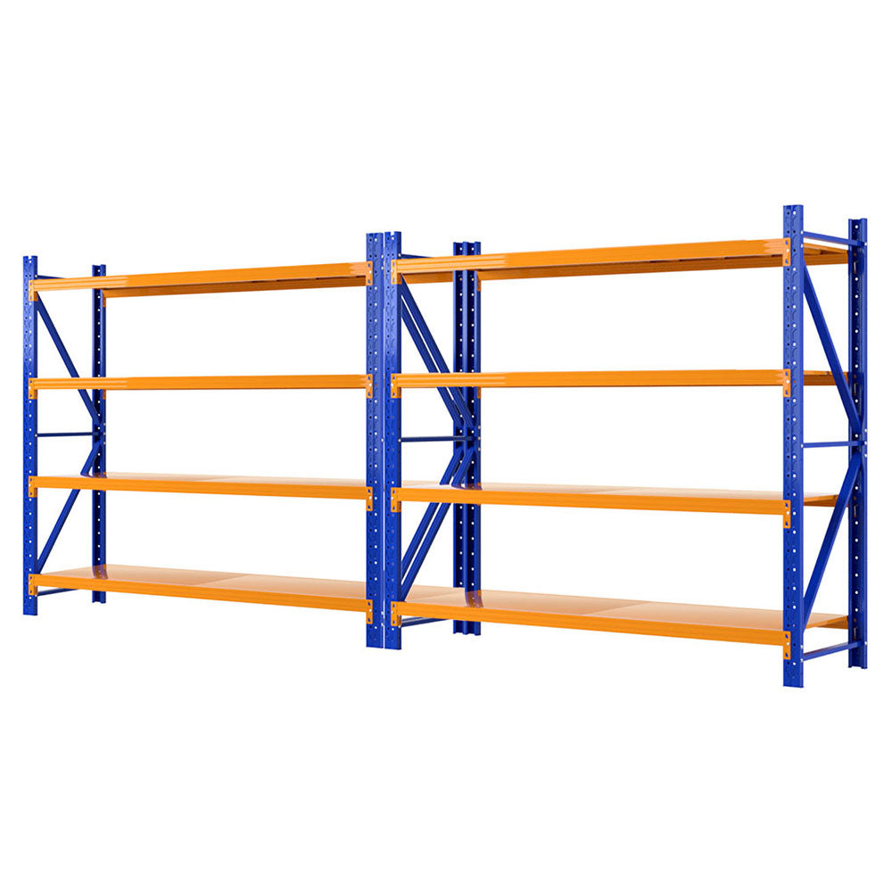 4Mx1.8M Garage Shelving Warehouse Rack Black