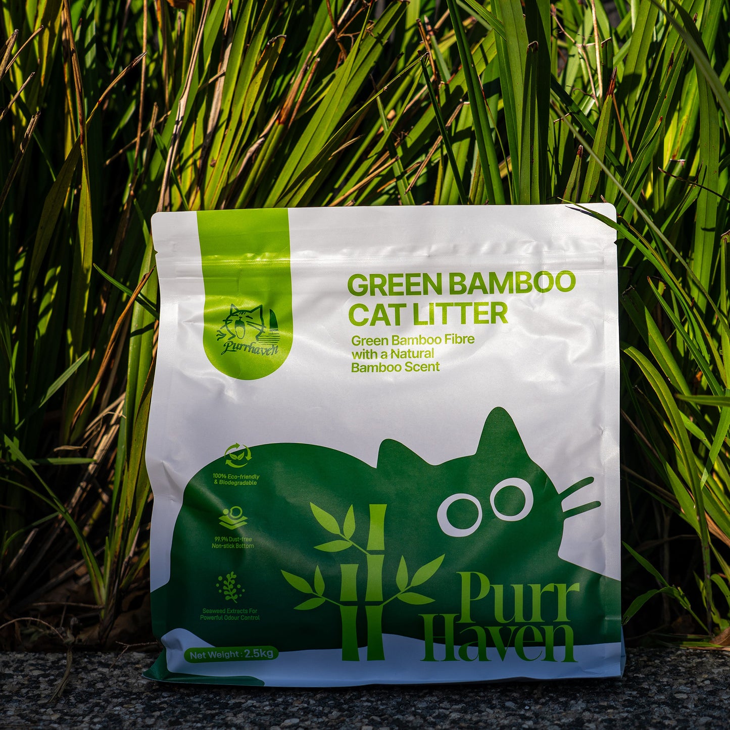 Bamboo Clumping Cat Litter 15kg 6 Pack | HomeAndLiving