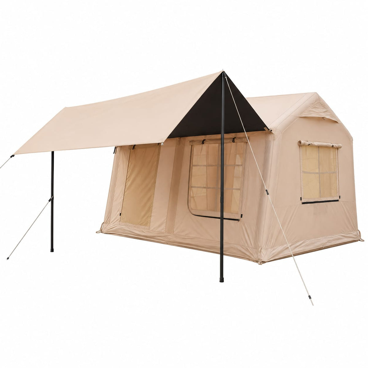 Inflatable Cabin Tent Large Khaki 300x400cm