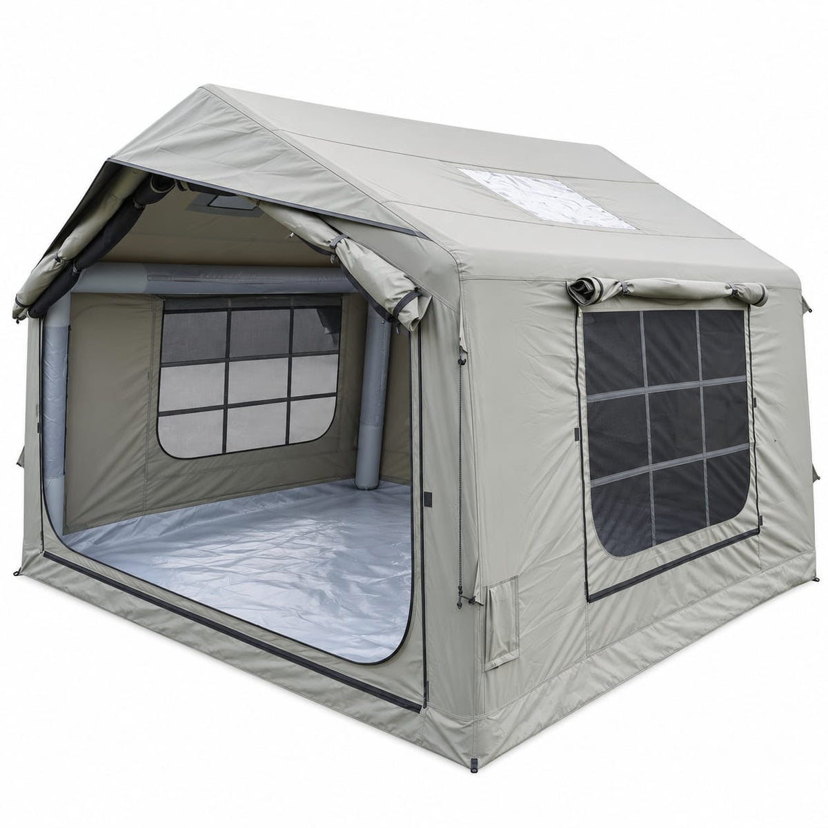 Inflatable Cabin Tent Grey 300x265cm