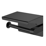 Toilet Paper Holder Roll Bath Tissue Black