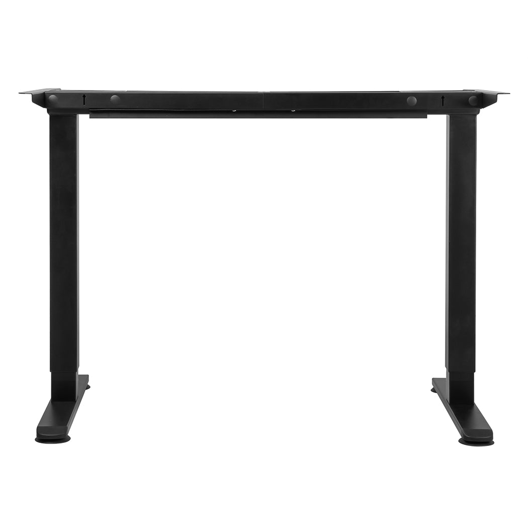 Functional Motorised Standing Desk Frame Black Dual Motor Premium