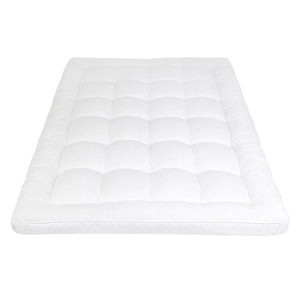 Versatile Mattress Topper Pillowtop Cover Protector Single