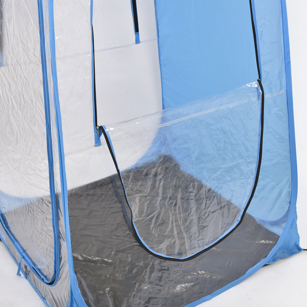 2x Pop Up Tent Camping Weather Blue