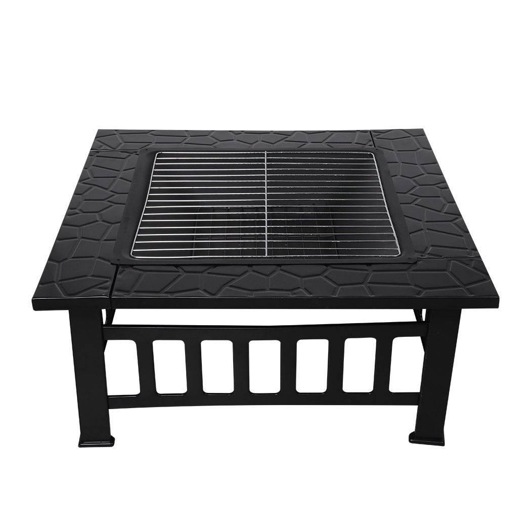 3IN1 Fire Pit BBQ Grill Pits