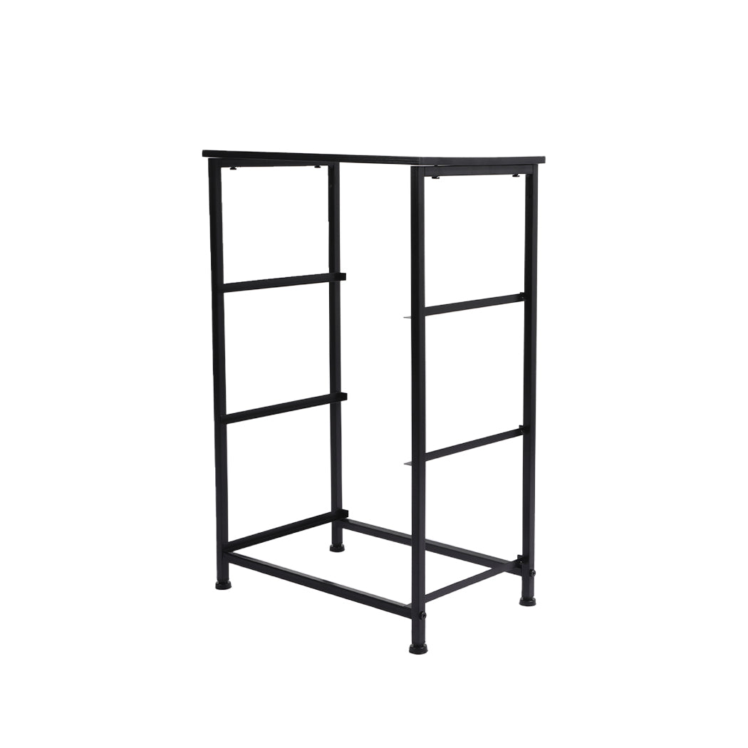 Storage Cabinet Tower Chest Dark Grey