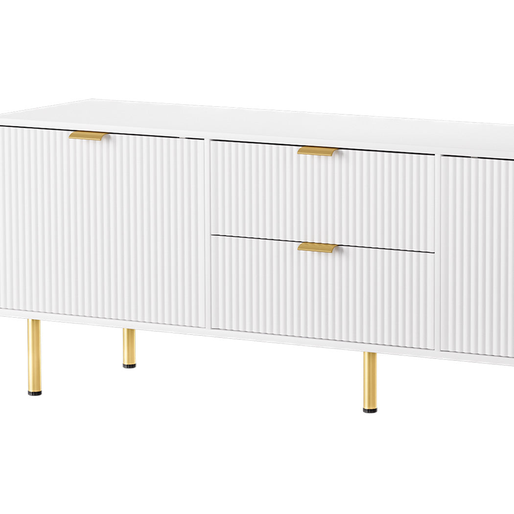 Compact 160cm Entertainment Unit Comfortable Design Classic