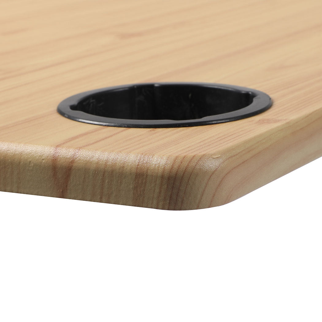 Premium Standing Desk Height Adjustable Oak Durable Frame Classic