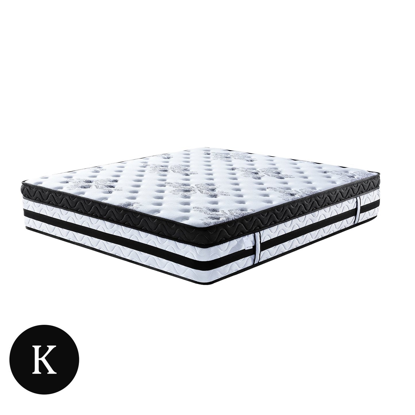King Mattress with Euro Top - 34cm