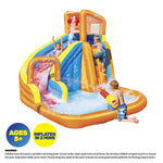 Inflatable Mega Water Park Pool Slide with Electric Blower