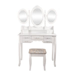 Dressing Table Jewellery Organiser Mirror Makeup Drawer Bedroom Furniture