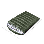 Mountview Sleeping Bag Double Bags Outdoor Camping Hiking Thermal -10â„ƒ Tent