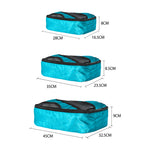 6 Pcs Travel Cubes Storage Toiletry Bag Clothes