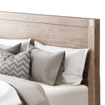 Queen Size Oak Bed Frame, Solid Wood Acacia