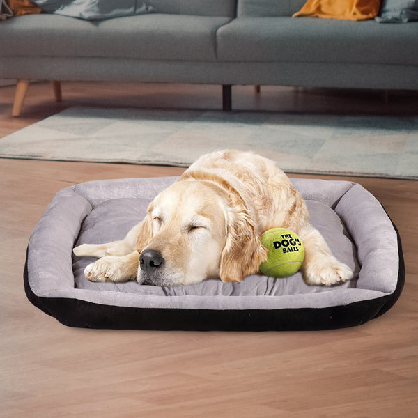  Pet Bed Dog Beds Bedding Mattress Mat Cushion Soft Pad Pads Mats M Black
