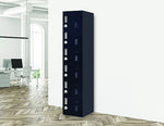 Six-Door Vertical Cabinet Spacious Storage For Gym And Office