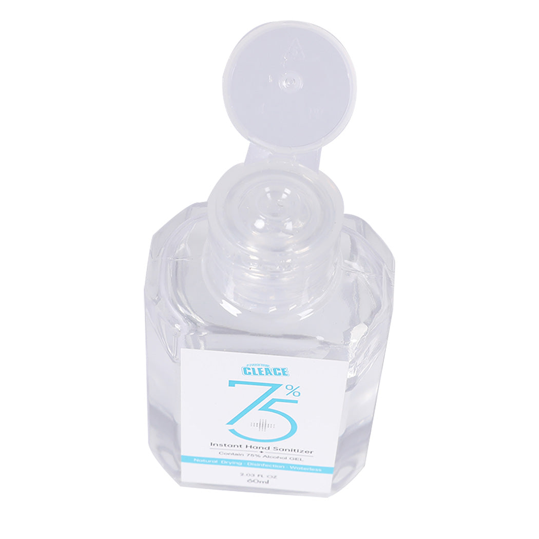 6x Hand Sanitiser Sanitizer Instant Gel 60ML