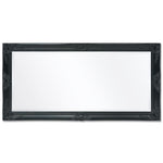 Wall Mirror Baroque Style  Black