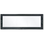 Wall Mirror Baroque Style Black
