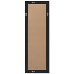 Wall Mirror Baroque Style Black
