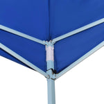 Folding Pop-up Party Tent Blue