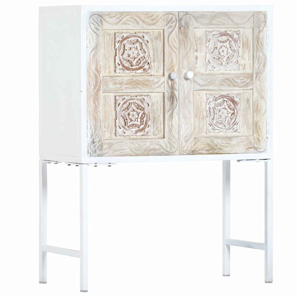 Side Cabinet 70x30x90 cm Solid Mango Wood