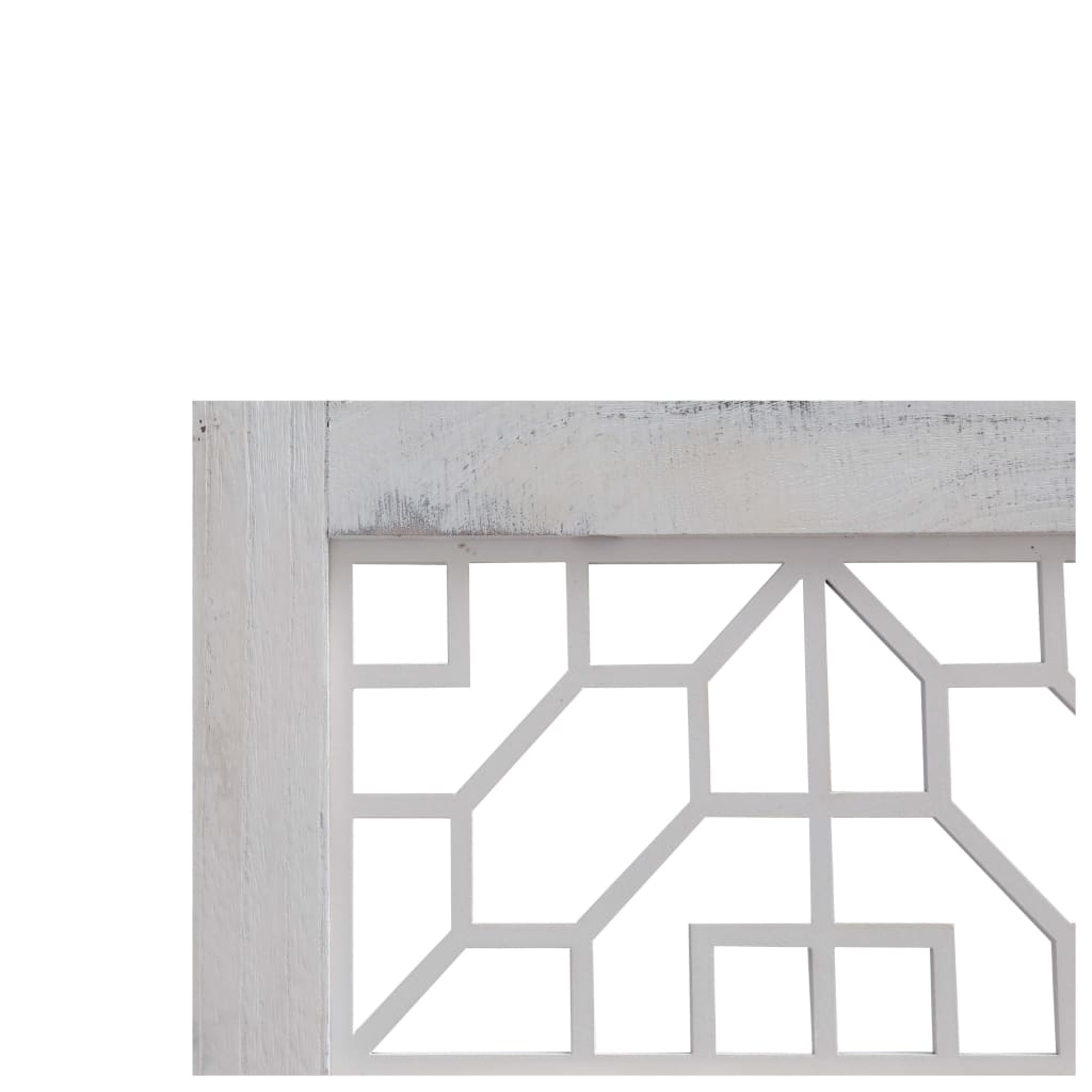 6-Panel Room Divider Grey