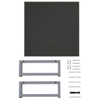 Bathroom Wall Shelf for Basin -Grey