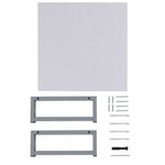 Bathroom Wall Shelf for Basin -White