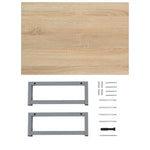 Bathroom Wall Shelf for Basin Oak
