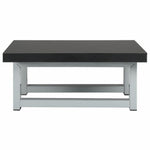 Two Piece Bathroom Furniture Set Ceramic Black