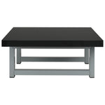 Two Piece Bathroom Furniture Set Ceramic Black