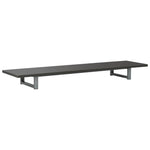 Three Piece Bathroom Furniture Set Ceramic Grey
