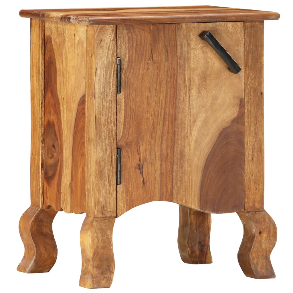 Bedside Cabinet 40x30x50 cm Solid Sheesham Wood