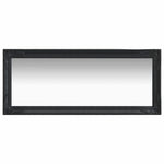 Wall Mirror Baroque Style 50x120 cm Black