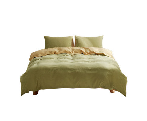 Beautiful Duvet Cover Quilt Set Queen Flat Cover Pillow Case Yellow Inspired