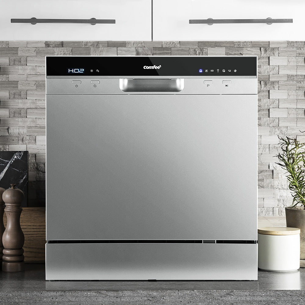 Benchtop Dishwasher 8 Place Setting Countertop Dishwasher Freestanding