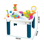 Kid Sand and Water Table Beach Toys Sandpit Game Pretend Play Toy Outdoor