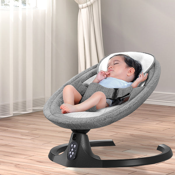  Baby Swing Cradle Rocker Remote Chair