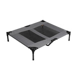 Pet Trampoline Bed Dog Cat Elevated Hammock With Canopy Raised Heavy Duty L