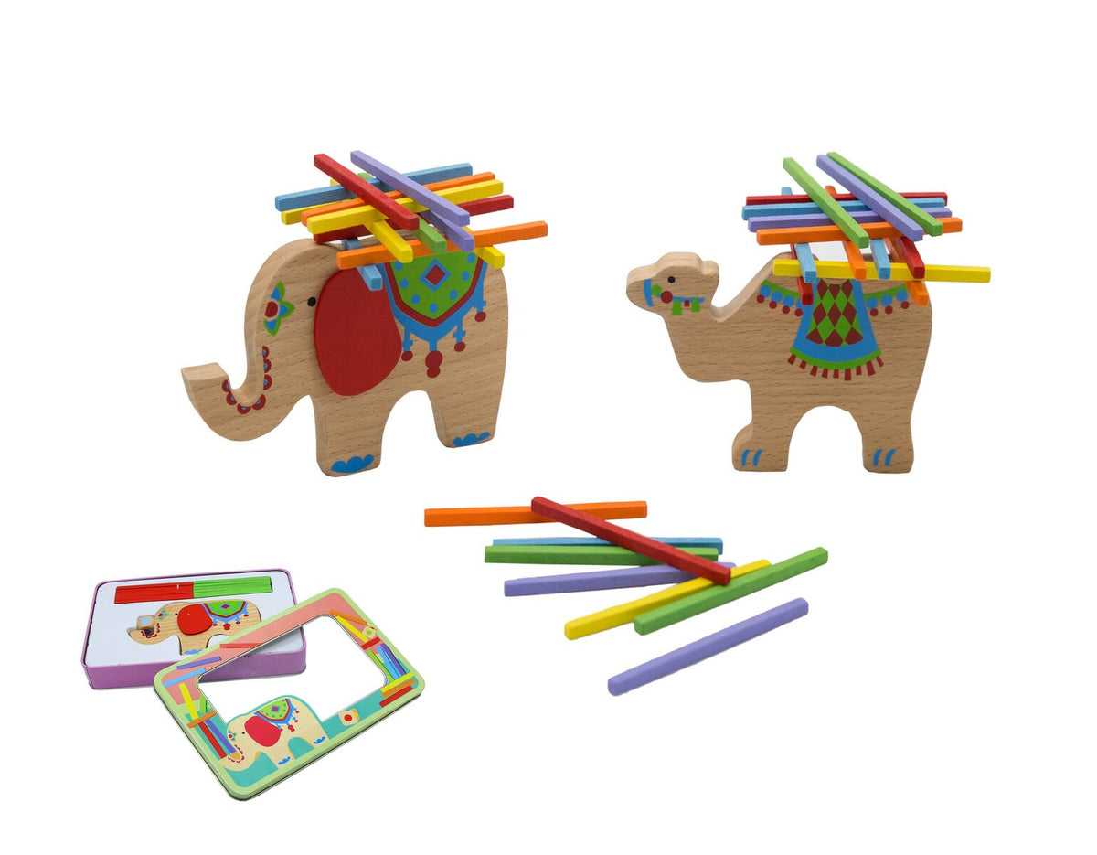 PRICE FOR ONE STACKING GAME ELEPHANT CAMEL RANDOMLY PICK