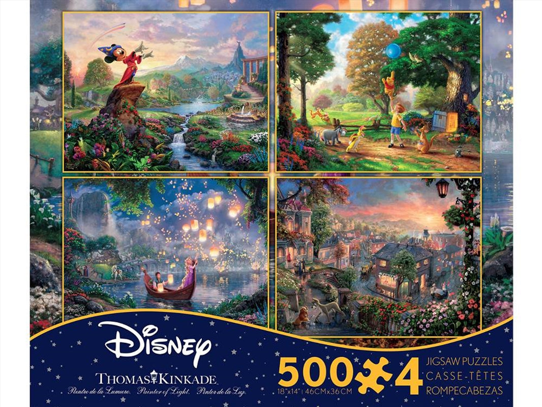 S2 4 In 1 Puzzle Pack 500 Piece