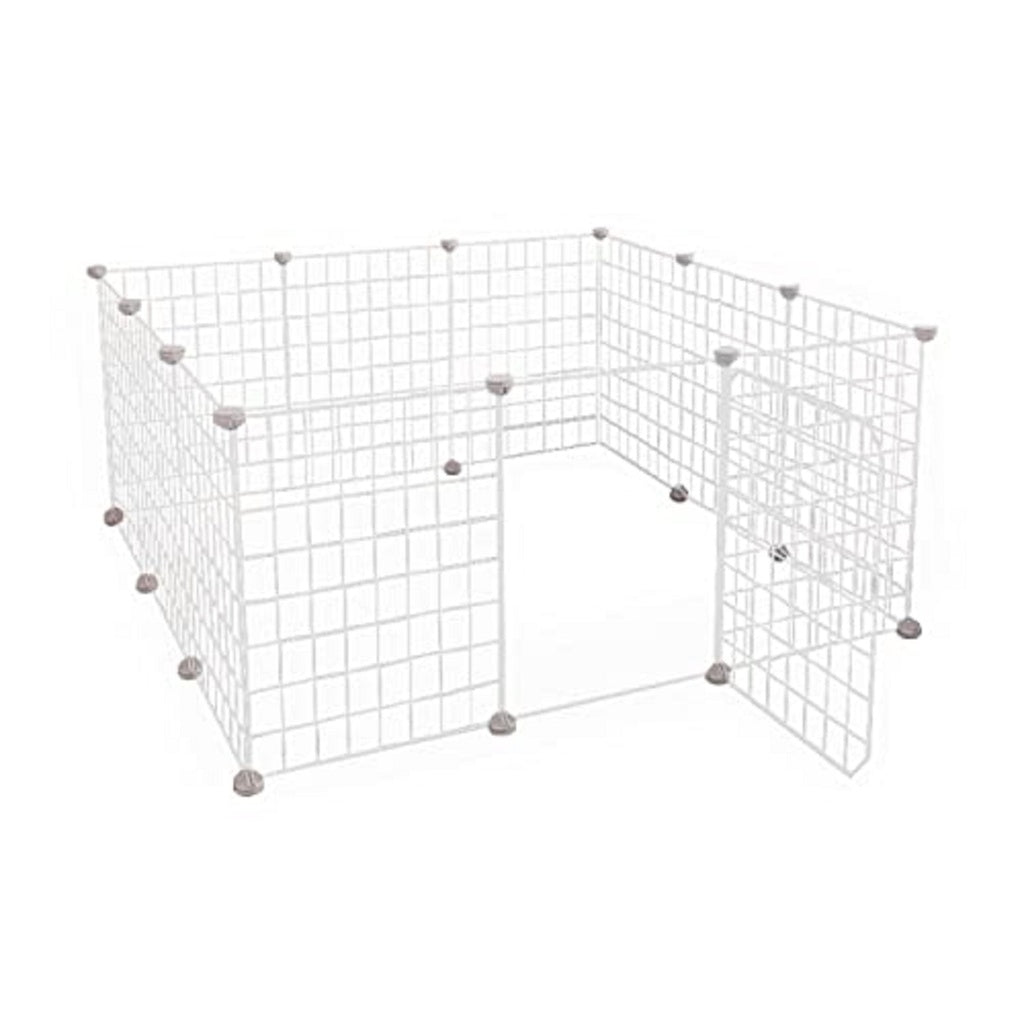 Small Pet Playpen (White) - Small Pet Playpen Furniture