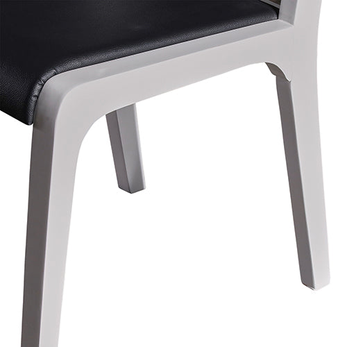 Trendy Dining Chair Black & White