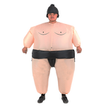 Sumo Fancy Dress Inflatable Suit -Fan Operated Costume
