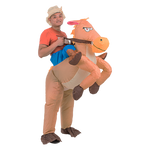 Cowboy Fancy Dress Inflatable Suit -Fan Operated Costume