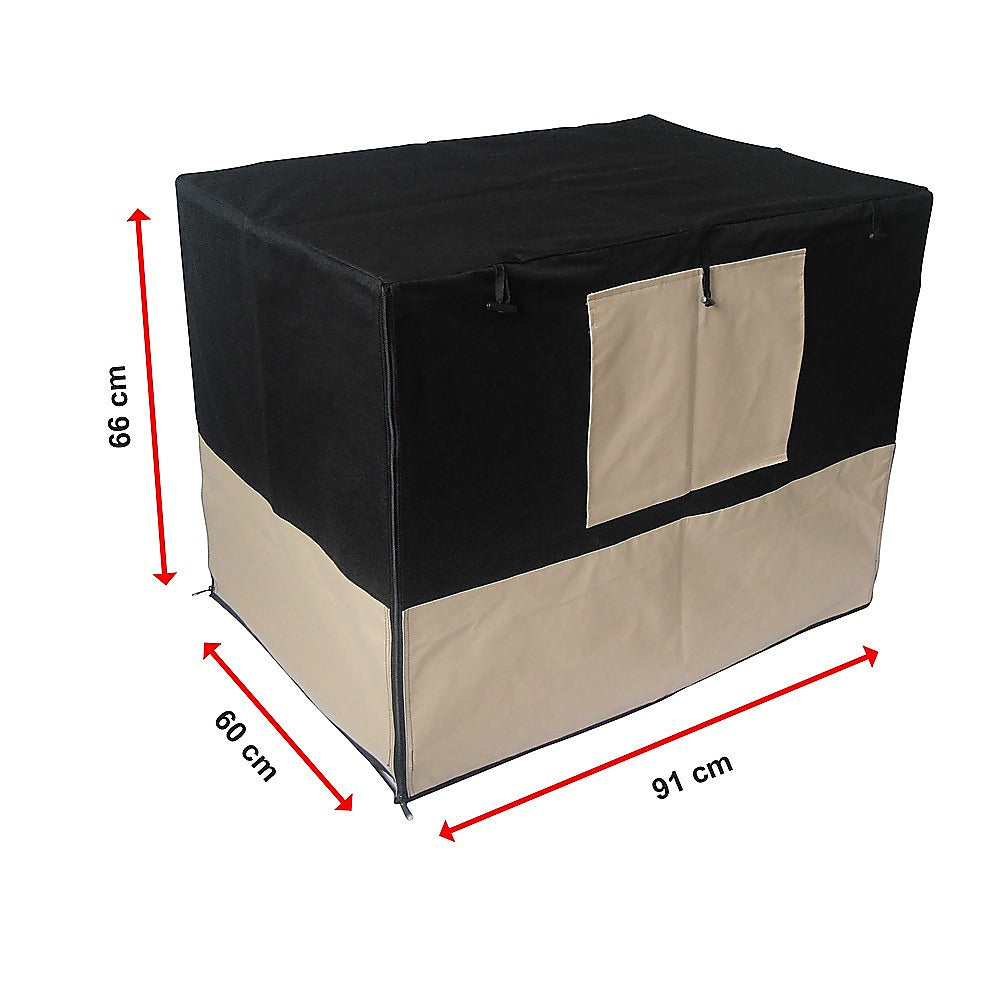 36" Pet Dog Crate with Waterproof Cover - Melbourne Home & Living