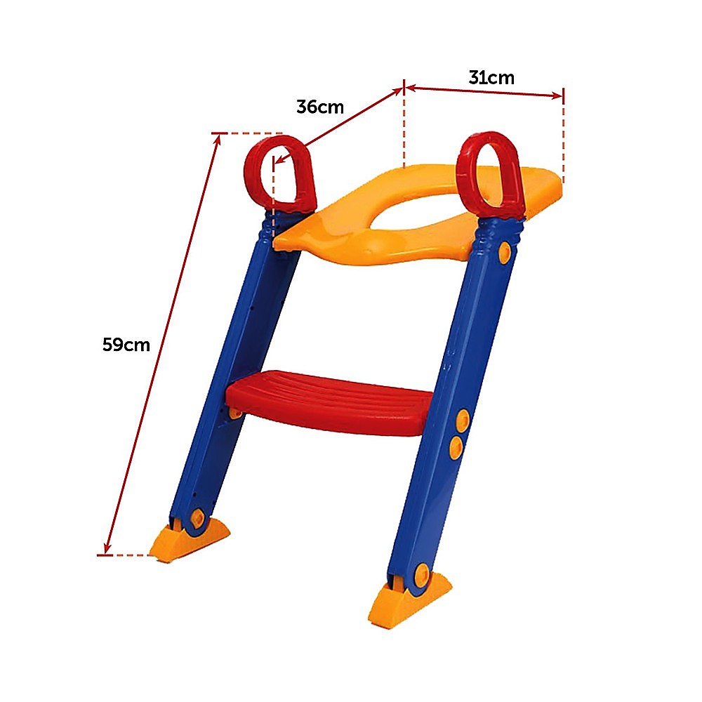 Kids Toilet Ladder Toddler Potty Training Seat - Melbourne Home & Living